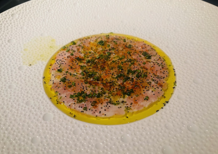 L'atelier de Joel robuchon signature dishes Le Hamachi
La Caille
Le Crabe Royal